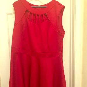 Ashley Stewart plus size knee length skaters dress